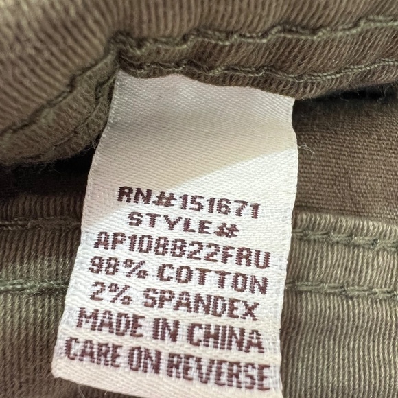 𝅺hot KISS ARMY‎ GREEN CARGO PANTS - Picture 9 of 9